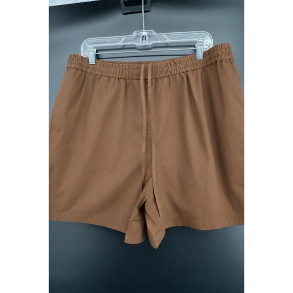 The Drop Women's Jada High Waist 100% Cotton Pull On Shorts XXL - Picture 2 of 4